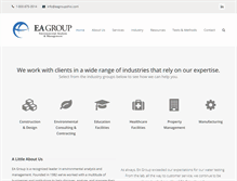 Tablet Screenshot of eagroupohio.com